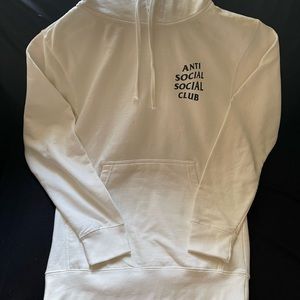 Like new ASSC kkoch white hoodie sz small